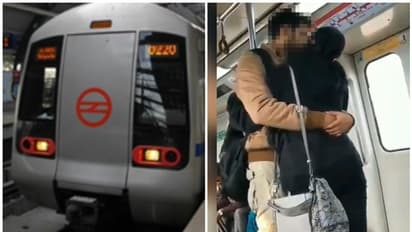 Watch: ದೆಹಲಿ ಮಟ್ರೋ ರೈಲಿನಲ್ಲಿ ಲವರ್ಗಳ ಕಿಸ್ಸಿಂಗ್, 'ಸ್ವಲ್ಪನಾದ್ರೂ ಸಂಸ್ಕತಿ ಉಳಿಸಿಕೊಳ್ಳಿ' ಎಂದು ಟೀಕಿಸಿದ ಜನ!