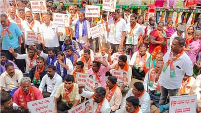 ವಲಸಿಗರಿಗೆ ಟಿಕೆಟ್: ಬಿಜೆಪಿ ಕಾರ್ಯಕರ್ತರ ಪ್ರತಿಭಟನೆ, ಬಂಡಾಯದ ಎಚ್ಚರಿಕೆ..!