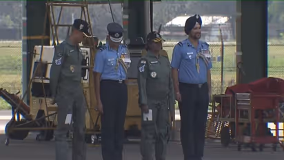 WATCH: President Droupadi Murmu takes sortie on IAF's Sukhoi 30 MKI fighter aircraft in Assam