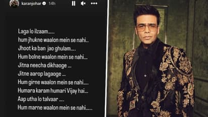 Karan Johar REACTS poetically after backlash for his 'murder Anushka Sharma's career' remark