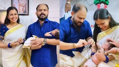 'അങ്ങനെ ഞങ്ങടെ ചെക്കന്റെ 28കെട്ട് കഴിഞ്ഞു', വിശേഷങ്ങളുമായി ദേവികയും വിജയ്യും