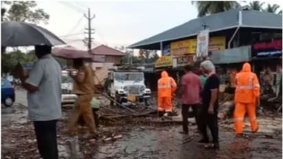 തിരുവനന്തപുരത്ത് മഴ കനത്തു, മലയോരമേഖലയിൽ ശക്തം, വാഹനങ്ങൾക്ക് മുകളിൽ മരം വീണ് അപകടം; 5 ദിനം മഴ മുന്നറിയിപ്പ്