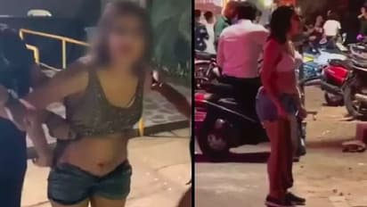 ನೈಟ್ ಕ್ಲಬ್‌ಗೆ ಪ್ರವೇಶ ನಿರಾಕರಿಸಿದ್ದಕ್ಕೆ ಯುವತಿಯ ಹೈಡ್ರಾಮಾ:  ಬಟ್ಟೆ  ಕಿತ್ತೆಸೆದು ಗಲಾಟೆ