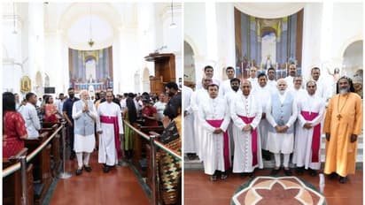 പ്രധാനമന്ത്രി ദില്ലി സേക്രഡ് ഹാർട്ട് കത്തിഡ്രലിൽ, ഈസ്റ്റർ ദിനത്തിൽ ക്രൈസ്തവ ദേവാലയ സന്ദർശനം