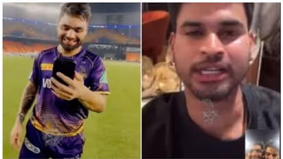 ശ്രേയസ് അയ്യര്‍ ഡബ്ബിള്‍ ഹാപ്പി! റിങ്കു സിംഗിനെ വിളിച്ച് സന്തോഷം പങ്കുവച്ച് താരം- വീഡിയോ