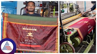 ಇಳಕಲ್‌ ಸೀರೆಯಲ್ಲಿ 'ಈ ಸಲ ಕಪ್‌ ನಮ್ದೇ' ಘೋಷವಾಕ್ಯ! ಆರ್‌ಸಿಬಿ ಅಭಿಮಾನಿ ಸೀರೆಗೆ ಮಹಿಳೆಯರ ಬೇಡಿಕೆ