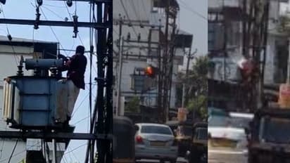 ബസ് സ്റ്റാൻഡിൽ ബഹളം, ട്രാൻസ്ഫോമറിൽ ആത്മഹത്യാശ്രമം, പൊലീസ് കസ്റ്റഡിയിൽ നിന്ന് രക്ഷപ്പെട്ടയാളുടെ പരാക്രമം