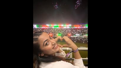 ಧೋನಿ ಜೊತೆ ಪೋಸ್ ನೀಡಿದ ರಶ್ಮಿಕಾ ಮಂದಣ್ಣ; RCB ವಿರೋಧಿ ಎಂದ ಫ್ಯಾನ್ಸ್ 