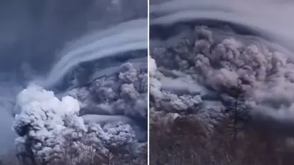 Watch: Russia's most active volcano erupts, sends ash plume 10 kms high