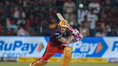 IPL 2023: Faf du Plessis fined 12 lakh for maintaining slow over-rate, Avesh Khan rebuked for throwing helmet