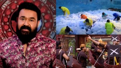 'ബിഗ് ബോസ് വീട് ഈയാഴ്ച ഒരു മഹാസമുദ്രമാകും'; പുതിയ വീക്കിലി ടാസ്ക് അവതരിപ്പിച്ച് മോഹന്ലാല്