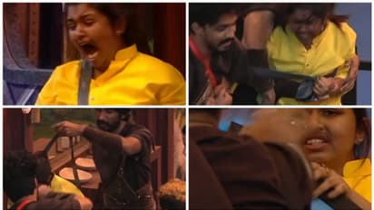 കൈയ്യേറി,തട്ടിപ്പറിക്കല് നടത്തി 'കൊള്ളസംഘം' ; നിയന്ത്രണം വിട്ട് എയ്ഞ്ചലിന്; ഇടപെട്ട് ബിഗ്ബോസ്