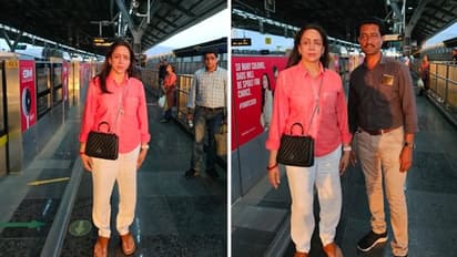 Netizens awestruck as Hema Malini takes Mumbai metro, auto ride home (WATCH)