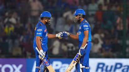 IPL 2023: Relieved Rohit Sharma interviewing Tilak Varma after MI's 'special' win over DC is a must-watch