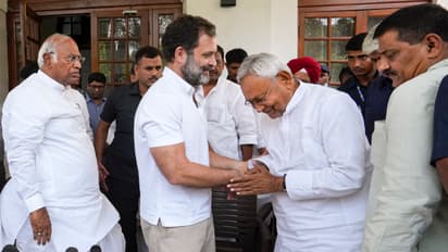 indian politics update Nitish Tejashwi meet Kharge Rahul pledge to take opposition unity forward