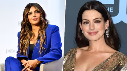 Anne Hathaway goes gaga over Priyanka Chopra's skin; here's what she said 