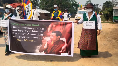 'We stand by India...' Anti-China protests in Arunachal Pradesh (WATCH)