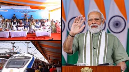 PM Modi refers to Rajasthan Cong crisis thanks friend Gehlot for still attending vende bharat express launch