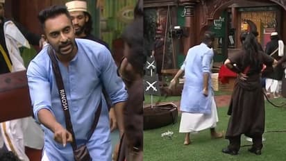 വീക്കിലി ടാസ്കിനിടയിലെ കൈയേറ്റം, നിയന്ത്രണം വിട്ട് 'കൂള് ബ്രോ'; ഒടുവില് ബിഗ് ബോസിന്റെ തീരുമാനമെത്തി