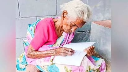 തമിഴ്നാട്ടിൽ നിന്നുള്ള 108 -കാരി, കേരളത്തിലെ സാക്ഷരതാ പരീക്ഷയിൽ നേടിയത് 100 -ൽ 97 മാർക്ക്