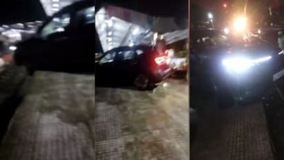 വൻ സുരക്ഷാവീഴ്ച; റെയിൽവേ പ്ലാറ്റ്ഫോമിലേക്ക് കുതിച്ചെത്തി എസ് യു വി