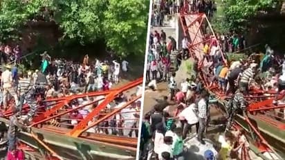 ಬೈಸಾಕಿ ಹಬ್ಬದಂದೇ ದುರಂತ, ಉಧಮ್ಪುರ್ ಪಾದಾಚಾರಿ ಸೇತುವೆ ಕುಸಿತದಿಂದ 80 ಮಂದಿಗೆ ಗಾಯ!