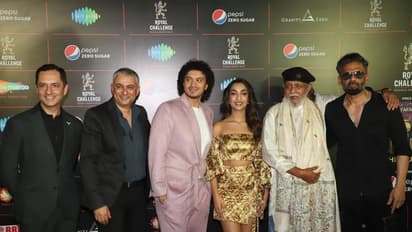 Disco Dancer The Musical event: Suniel Shetty, Urfi Javed, Sunny Leone and more look stylish at red carpet