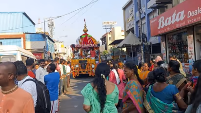 நாளை பாலவாக்கம் கடற்கரை சாலையில் ஜெகநாதர் ரத யாத்திரை!!