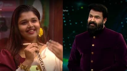 വിഷുവിന് മതിൽ ചാടിയ കഥ പറഞ്ഞ് ഏഞ്ചലീന; 'എനിക്കും നാണം' വന്നെന്ന് മോഹൻലാൽ, പൊട്ടിച്ചിരി