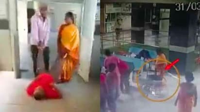 தரதரவென இழுத்து செல்லப்பட்ட நோயாளி.. தெலங்கானா அரசு மருத்துவமனையின் அவலம் - வைரல் வீடியோ!!