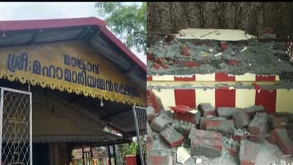 ക്ഷേത്ര പുനപ്രതിഷ്ഠയുടെ ഭാഗമായി നിര്‍മ്മിച്ച പീഠം തകര്‍ത്തു, കൊഴിഞ്ഞാമ്പാറ എസ്ഐയ്ക്കെതിരെ കേസ്