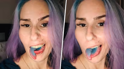 Bizarre! California woman explains why she got her tongue split; opens up about life after modification