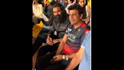  RCB vs CSK ಮ್ಯಾಚ್‌ ನೋಡಿದ ಶಿವಣ್ಣ- ಧನುಷ್; ವೈರಲ್ ಫೋಟೋಗಳು