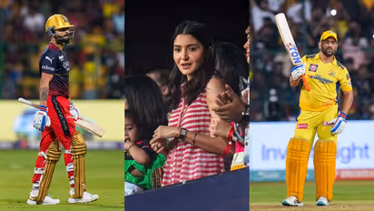 IPL 2023: Anushka Sharma's opposing emotions on Virat Kohli's dismissal and MS Dhoni's arrival (WATCH)