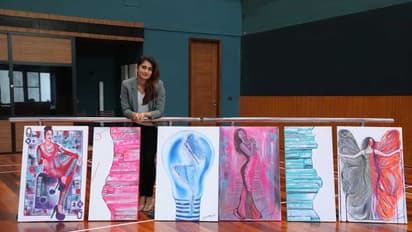 Shamlee: அஜித் மச்சினிச்சிக்கு உள்ள அபார திறமை.. சர்வதேச ஓவிய கண்காட்சியில் இடம்பெற்ற ஷாம்லியின் படைப்புகள்!