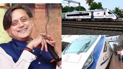 'വികസനം രാഷ്ട്രീയത്തിന് അതീതം, ഉദ്​ഘാടന ചടങ്ങിനായി കാത്തിരിക്കുന്നു'; വന്ദേഭാരതിനെ സ്വാ​ഗതം ചെയ്ത് ശശിതരൂർ