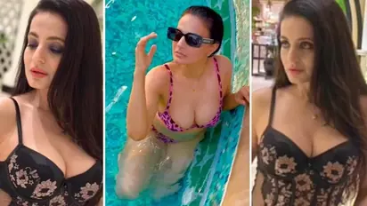 നടി അമീഷ പട്ടേല് കോടതിയില് കീഴടങ്ങി