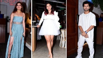 Debina Bonnerjee birthday bash: Ankita Lokhande, Siddharth Nigam, and others up style element at party