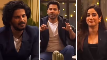 When Varun Dhawan made Janhvi Kapoor, Dulquer Salmaan awkward for his 'Blow*** Egos' comment-video