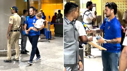 IPL 2023: MI's Ishan Kishan, Boucher and others return to Mumbai a day after win over SRH - WATCH