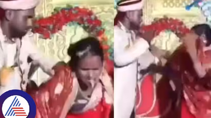 పెళ్లి పీటలపైనే చెంపలు చెళ్లుమనిపించుకున్న వధువు, వరుడు.. వైరల్ వీడియో ఇదే