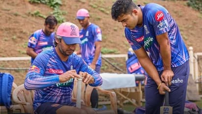 റിയാന് പരാഗിനെ ഇനിയെങ്കിലും പുറത്തിരുത്തുമോ?; പ്രതികരിച്ച് കുമാര് സംഗക്കാര