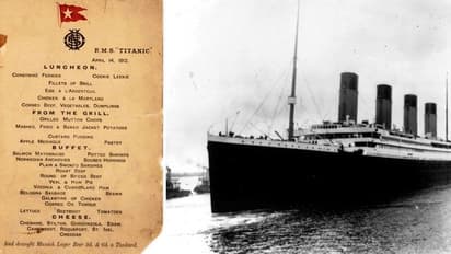 ಟೈಟಾನಿಕ್‌ ಹಡಗು ಮುಳುಗಿದ ದಿನ ಪ್ರಯಾಣಿಕರು ತಿಂದಿದ್ದೇನು? 111 ವರ್ಷ ಹಳೆಯ ಮೆನು ವೈರಲ್