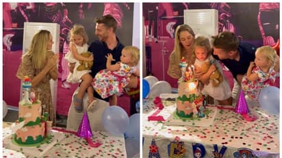 തോല്വി മറക്കാം! ജോസ് ബട്ലറുടെ മകളുടെ പിറന്നാള് ആഘോഷം ഗംഭീരമാക്കി രാജസ്ഥാന് റോയല്സ്- വീഡിയോ