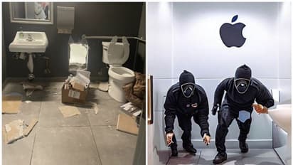 ಬಾತ್‌ರೂಮ್‌ಗೆ ಸುರಂಗ ಕೊರೆದು 4.16 ಕೋಟಿ ಮೌಲ್ಯದ 436 ಐಫೋನ್‌ ಕದ್ದ ಖದೀಮರು!