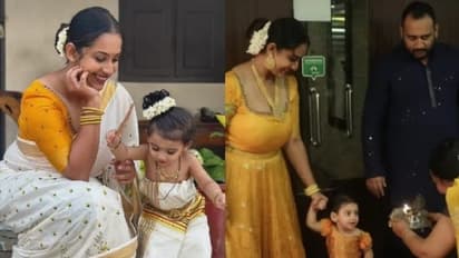 മകളുടെ ഫസ്റ്റ് സ്റ്റെപ്പ് സെറിമണി ആഘോഷമാക്കി സൗഭാഗ്യ അർജ്ജുന്