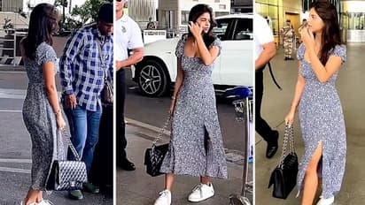 Know the price of this expensive branded bag Suhana Khan was seen carrying at Mumbai Airport