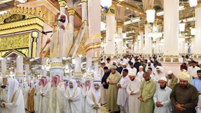 മദീനയിലും പതിനായിരങ്ങൾ പങ്കെടുത്ത പെരുന്നാൾ നമസ്കാരം