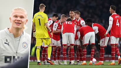 EPL title race: Man City star Haaland's 'mood' tweet 10 mins after another Arsenal draw sparks meme fest