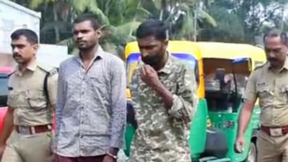 പട്ടാപ്പകൽ പെട്രോൾ പമ്പ് മാനേജരിൽ നിന്ന് പണംകവർന്ന കേസ്: മീശ വിനീതിനെയും കൂട്ടാളിയെയും എത്തിച്ച് തെളിവെടുത്തു